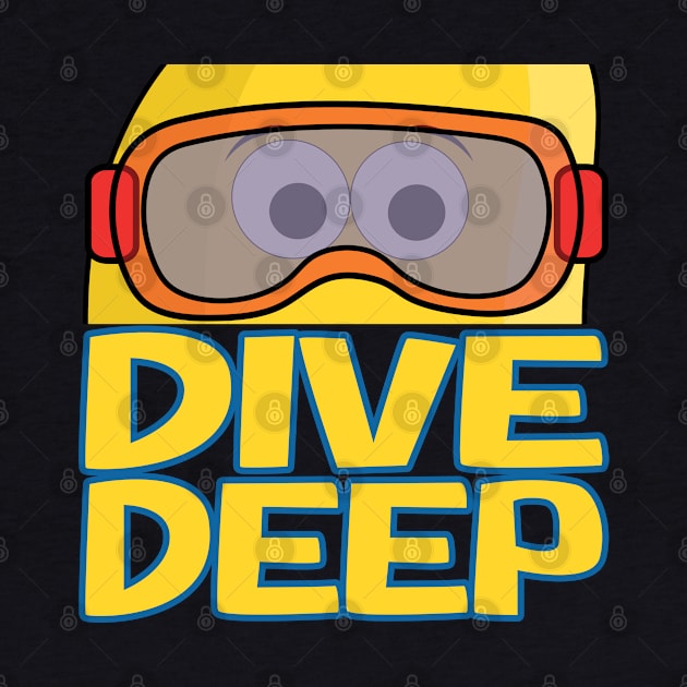 Dive Deep for snorkeling and scuba diving lover by Andy Banana